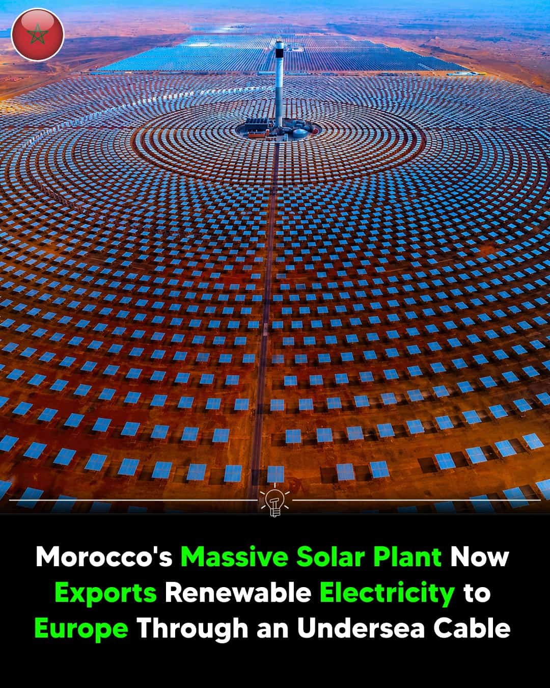 Morocco's Massive Solar Project Aims to Export Clean Power to Europe