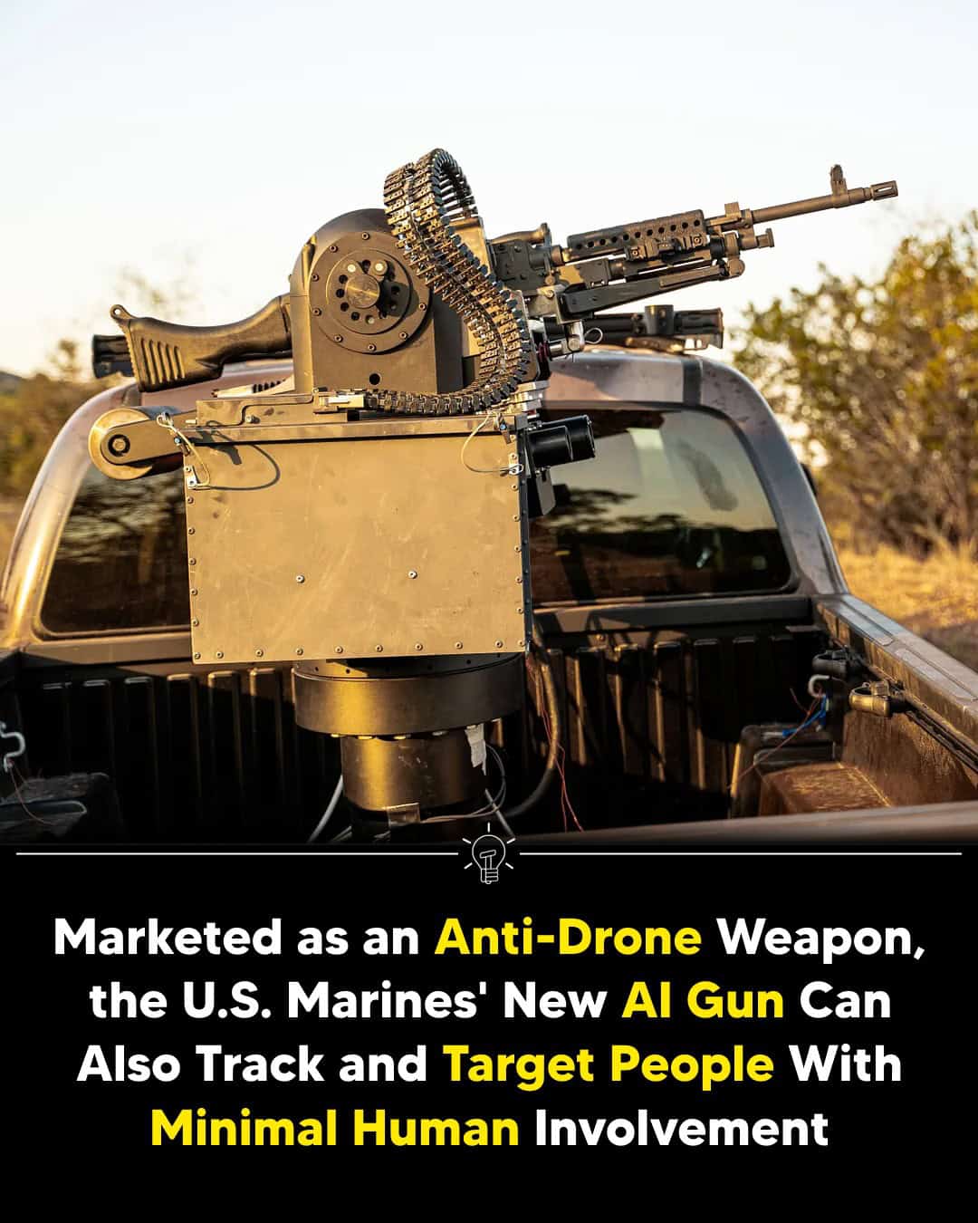 New U.S. Marine AI Weapon Can Track Both Drones and People