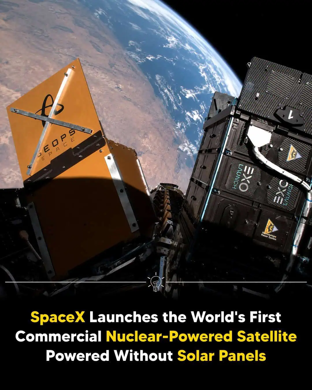 SpaceX Nuclear-Powered Satellite