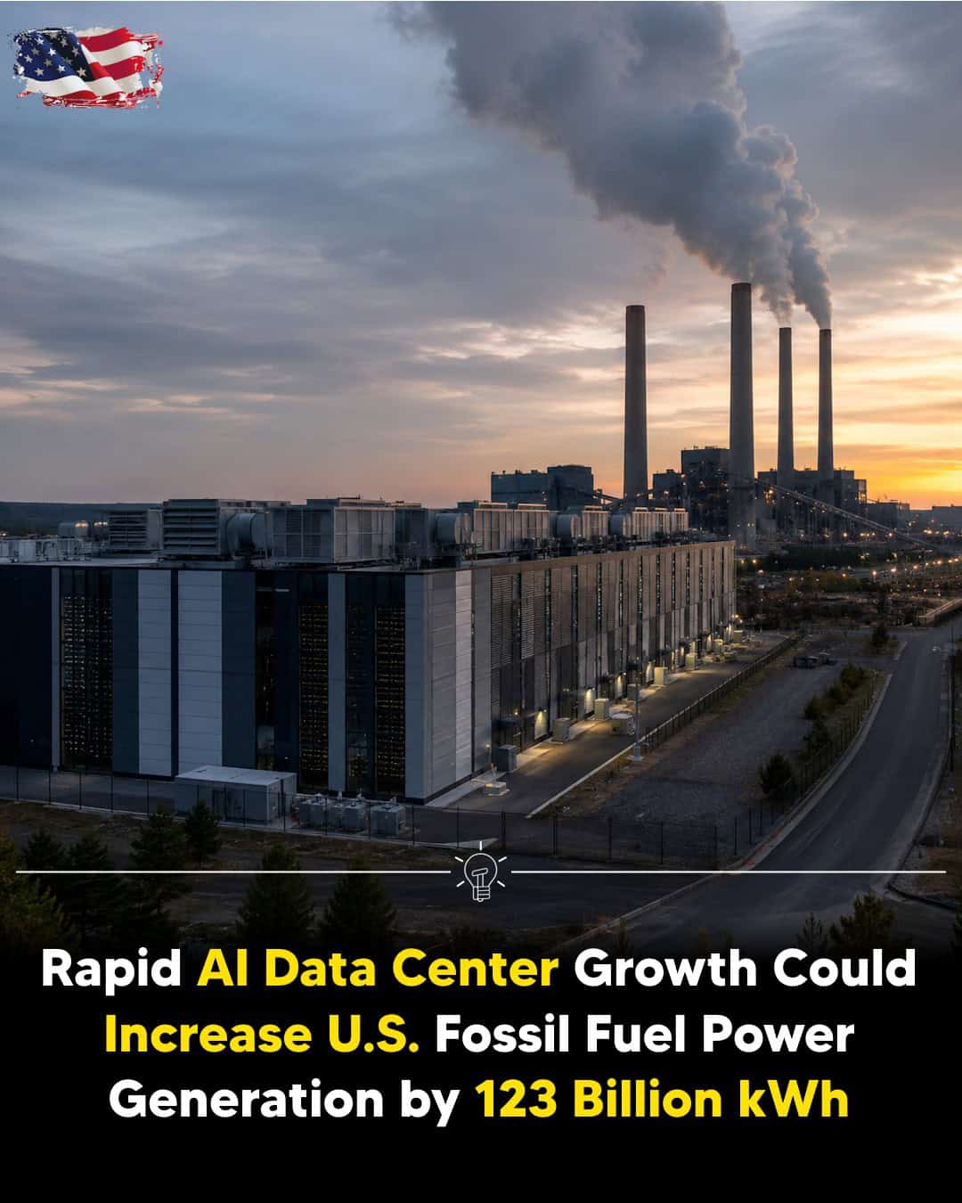 US Fossil Fuel Power Generation Growth