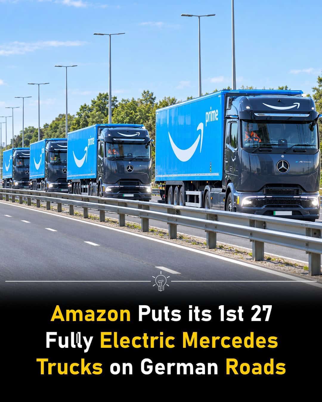 Amazon Puts Mercedes Electric Trucks on German Roads