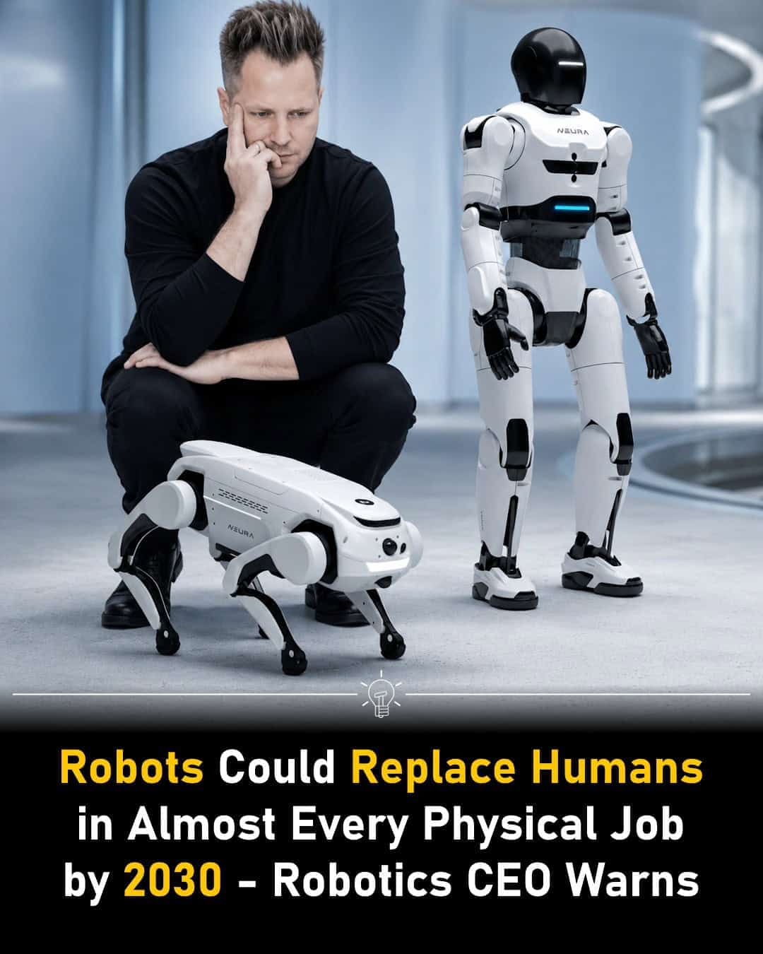 Robots will Replace Humans in 5 Years - Robotics CEO Warns