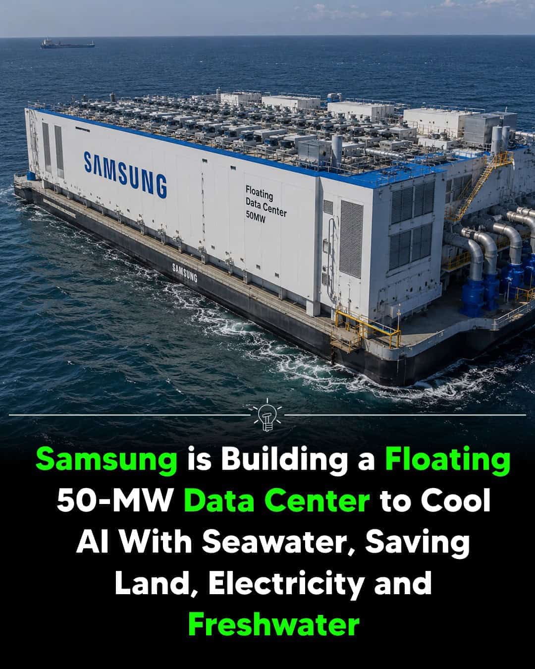 Samsung Floating Data Center