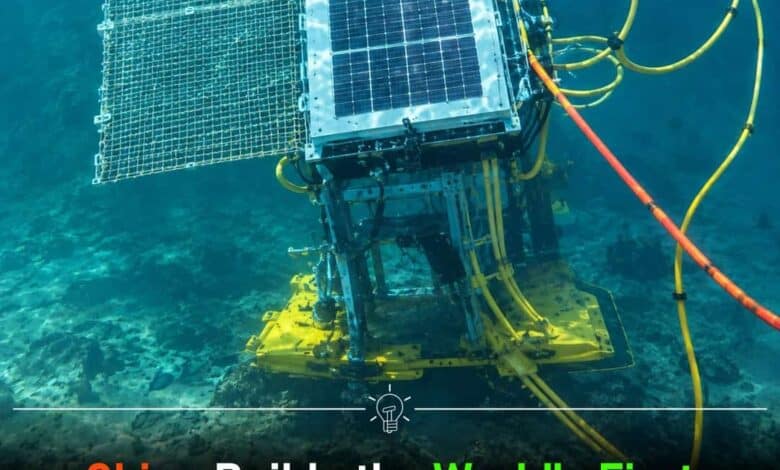Underwater Solar Power Plant